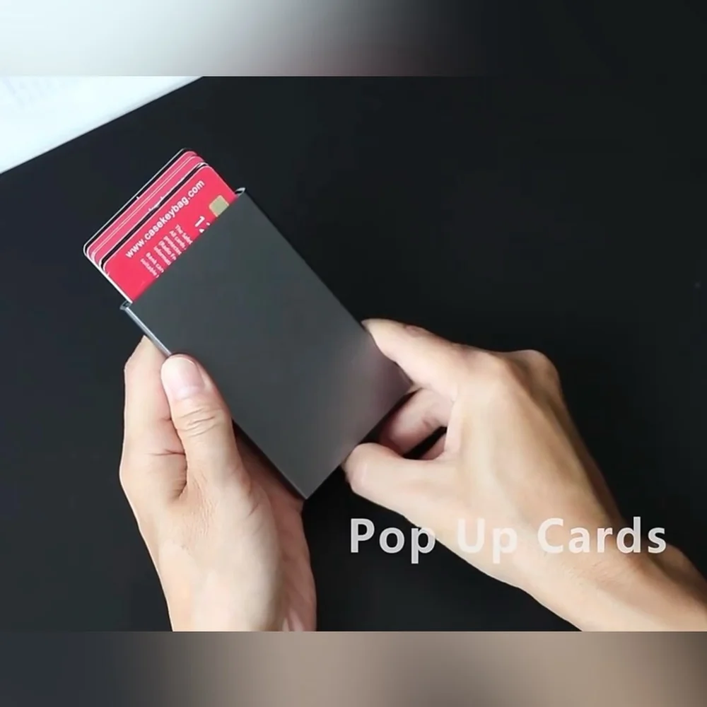 Minimalist card wallet- grey